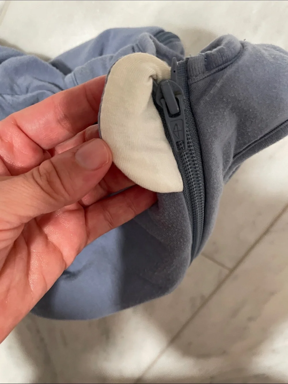 Kyte BABY Sleep Sack in Slate Blue 1.0 tog size S or 0-6 month